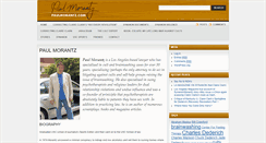 Desktop Screenshot of paulmorantz.com